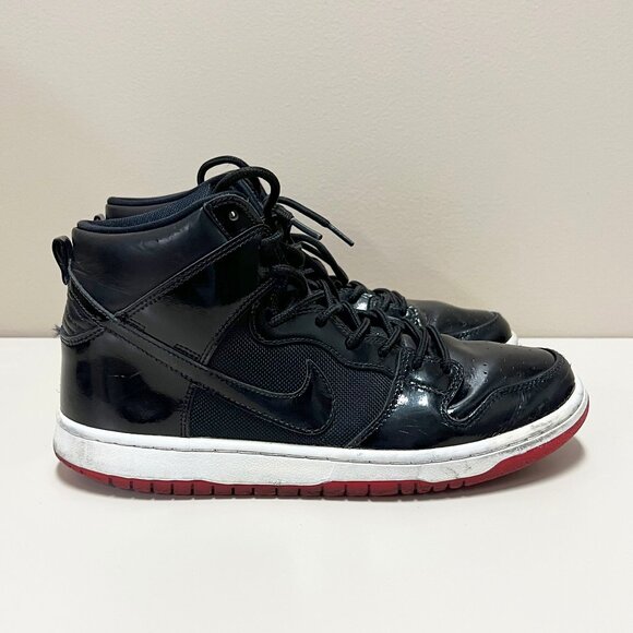 Nike Dunk High SB Men's Size 9.5 Rivals Pack AJ7730-001BRED - Picture 1 of 8